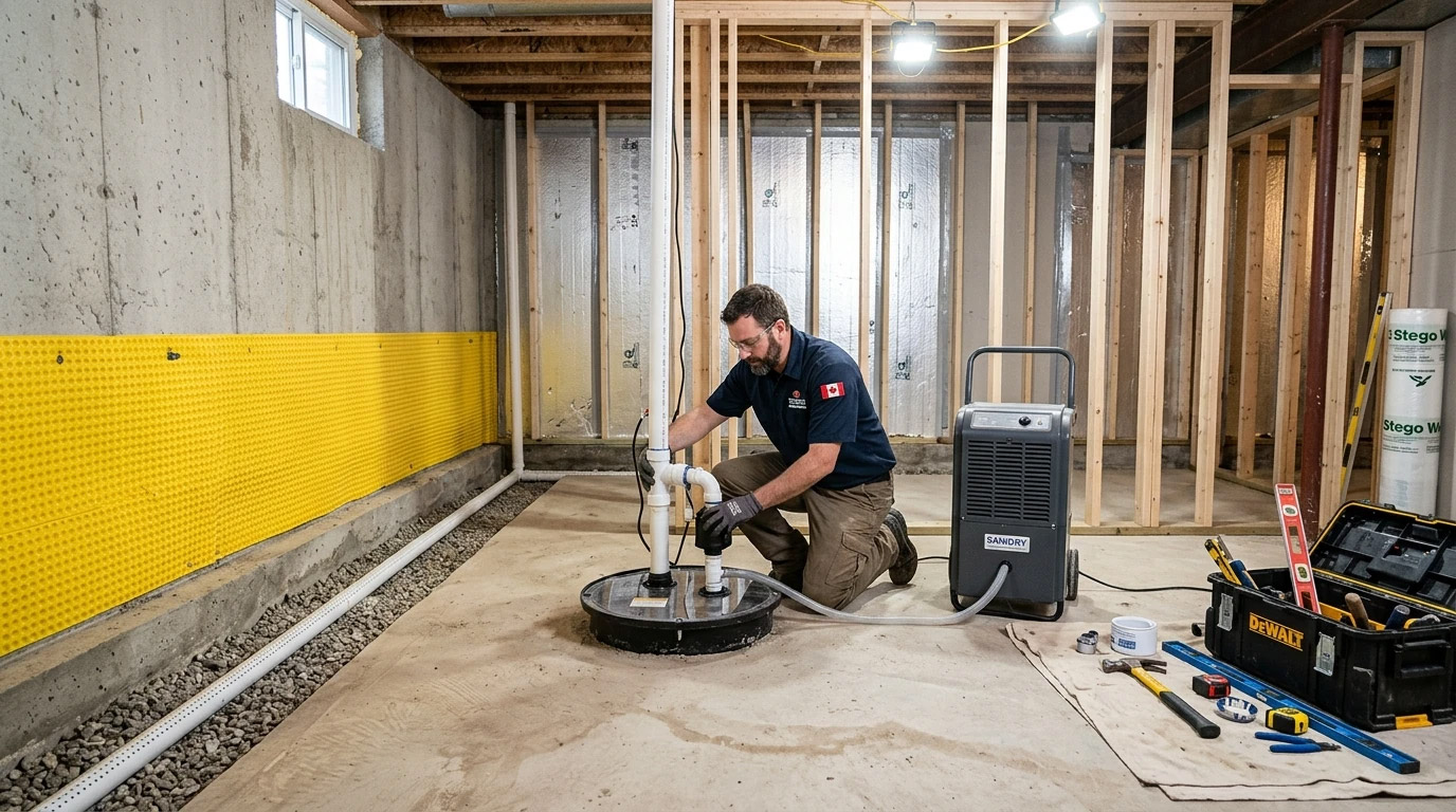 Solving Basement Moisture Problems During Toronto Renovations