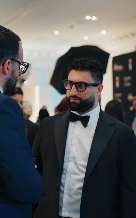 Milad Dehnadi at the 2026 Business Elite 40 Under 40 gala in Toronto